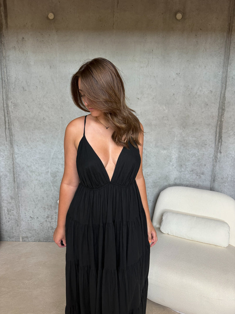 Robe Louna - Noir ( -35% )