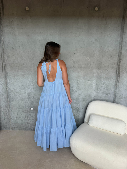 Robe Louna - Bleu ciel