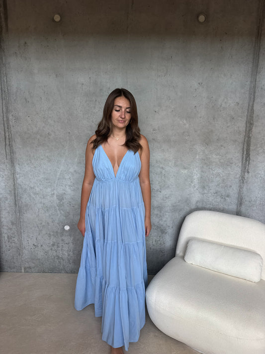 Robe Louna - Bleu ciel