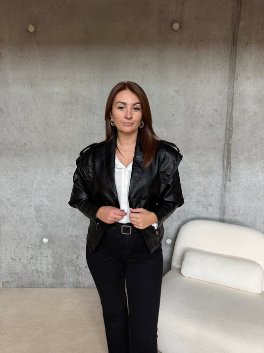 Veste simili cuir - Zélie